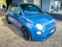 Usata Fiat 500 Lounge 85 CV (62 kW) 2012 Blu Utilitaria