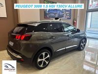 Usata Peugeot 3008 GT-line 131 CV (96 kW) 2018 Grigio SUV