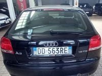 Usata Audi A3 Ambiente 105 CV (77 kW) 2007 Nero Utilitaria
