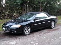 Usata Chrysler Sebring Cabriolet 203 CV (149 kW) 2002 Nero Cabrio