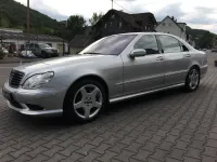 Usata Mercedes S55 AMG AMG 500 CV (367 kW) 2003 Argento Berlina