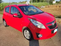 Usata Chevrolet Spark LS 68 CV (50 kW) 2010 Rosso Utilitaria