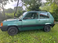 Usata Fiat Panda Young 39 CV (28 kW) 1999 Verde Berlina