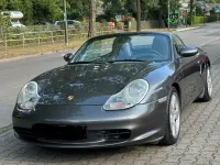 Usata Porsche Boxster 228 CV (167 kW) 2004 Grigio Cabrio