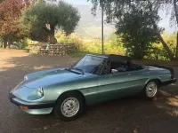 Usata Alfa Romeo Spider 103 CV (75 kW) 1983 Blu/azzurro Cabrio