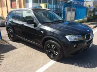 Usata BMW X3 184 CV (135 kW) 2012 Nero SUV