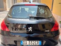 Usata Peugeot 308 Premium 112 CV (82 kW) 2009 Nero Utilitaria