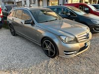Usata Mercedes C220 Avantgarde 170 CV (125 kW) 2011 Grigio Station wagon