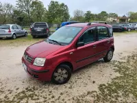 Usata Fiat Panda Dynamic 69 CV (50 kW) 2007 Rosso Utilitaria