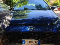 Usata Hyundai Bayon 101 CV (74 kW) 2021 Blu/azzurro SUV