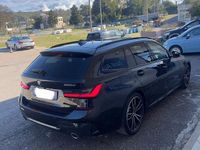 Usata BMW 320e M Sport 190 CV (139 kW) 2021 Nero Station wagon