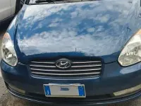 Usata Hyundai Accent 110 CV (80 kW) 2007 Blu Berlina