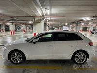 Usata Audi A3 S-Line 116 CV (85 kW) 2019 Bianco Berlina