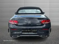 Usata Mercedes C220 Premium Plus 194 CV (142 kW) 2020 Grigio scuro Cabrio