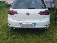 Usata VW Golf VII 115 CV (84 kW) 2018 Bianco Utilitaria