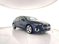 Usata Audi A3 Advanced 150 CV (110 kW) 2022 Blu metallizzato Berlina