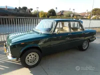 Usata Alfa Romeo Giulia 1300 80 CV (58 kW) 1960 Verde Berlina