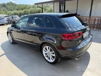 Usata Audi A3 Attraction 150 CV (110 kW) 2013 Nero Berlina
