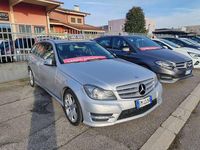 Usata Mercedes C220 Avantgarde 170 CV (125 kW) 2012 Grigio Station wagon