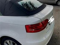 Usata Audi A3 Cabriolet Attraction 105 CV (77 kW) 2013 Bianco Cabrio