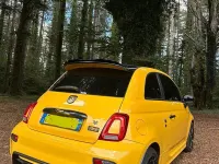 Usata Abarth 595 Pista 160 CV (117 kW) 2018 Giallo Utilitaria