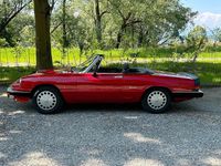 Usata Alfa Romeo Spider 101 CV (74 kW) 1988 Rosso Cabrio