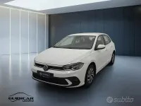 Usata VW Polo Life 95 CV (69 kW) 2023 Bianco Utilitaria