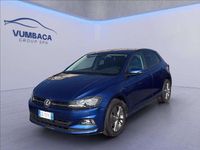 Usata VW Polo Highline 95 CV (69 kW) 2018 Blu metallizzato Berlina