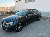 Usata Mercedes C250 Avantgarde 204 CV (150 kW) 2012 Grigio Berlina