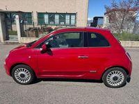 Usata Fiat 500 Lounge 69 CV (50 kW) 2008 Rosso Utilitaria