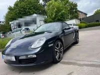 Usata Porsche Boxster 239 CV (175 kW) 2005 Blu Cabrio