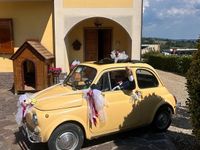 Usata Fiat 500 1970 Giallo Cabrio