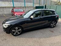 Usata BMW 120 Sport Line 184 CV (135 kW) 2012 Nero Utilitaria