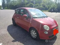 Usata Fiat 500 69 CV (50 kW) 2008 Rosso Utilitaria
