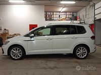 Usata VW Touran R-line 150 CV (110 kW) 2021 Bianco Monovolume