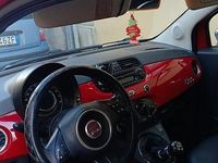 Usata Fiat 500 2009 Rosso Cabrio