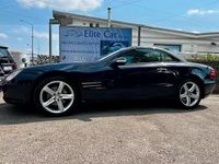 Usata Mercedes SL350 245 CV (180 kW) 2003 Blu Cabrio