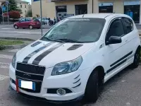 Usata Chevrolet Aveo 84 CV (61 kW) 2010 Bianco Berlina