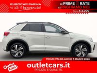 Usata VW T-Roc R-line 150 CV (110 kW) 2022 Ascot grey nero SUV
