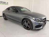 Usata Mercedes C250 Premium Plus 204 CV (150 kW) 2017 Grigio Coupé