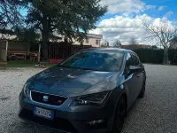 Usata Seat Leon FR 150 CV (110 kW) 2014 Grigio Berlina