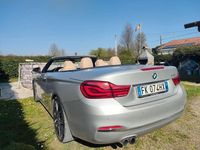 Usata BMW 430 Cabriolet Luxury Line 252 CV (185 kW) 2018 Argento Cabrio