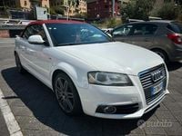 Usata Audi A3 Cabriolet S-Line 200 CV (147 kW) 2008 Bianco Cabrio