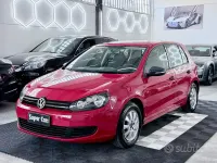 Usata VW Golf VI Comfortline 102 CV (75 kW) 2010 Rosso Utilitaria