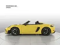 Nuova Porsche 718 Spyder 500 CV (367 kW) 2025 Giallo Cabrio