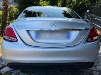 Usata Mercedes C180 116 CV (85 kW) 2019 Argento Berlina