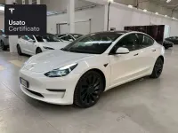 Usata Tesla Model 3 Performance 377 kW (513 CV) 2021 Pearl white multicoat Berlina