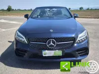 Usata Mercedes C200 Premium 184 CV (135 kW) 2019 Blu Cabrio