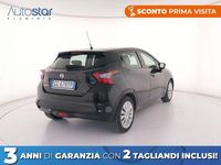 Usata Nissan Micra Acenta 92 CV (67 kW) 2021 Nero Utilitaria