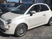 Usata Fiat 500 Lounge 100 CV (73 kW) 2009 Bianco Cabrio